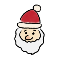 クリスマスのイラスト|サンタクロース