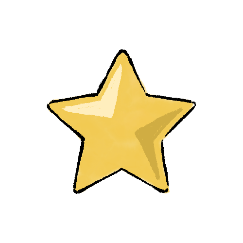 クリスマスのイラスト|星